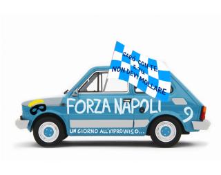Fiat 126 Personal Forza Napoli Laudoracing 1:18 Resinemodell (Türen, Motorhaube... nicht zu öffnen!)